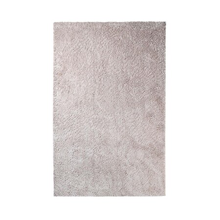 Palacedesigns 5 x 8 ft. Shag Stain Resistant Rectangle Area Rug - Beige PA3108865